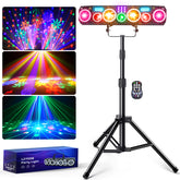 Ehaho L2700B Discolicht Partylicht mit Stativ