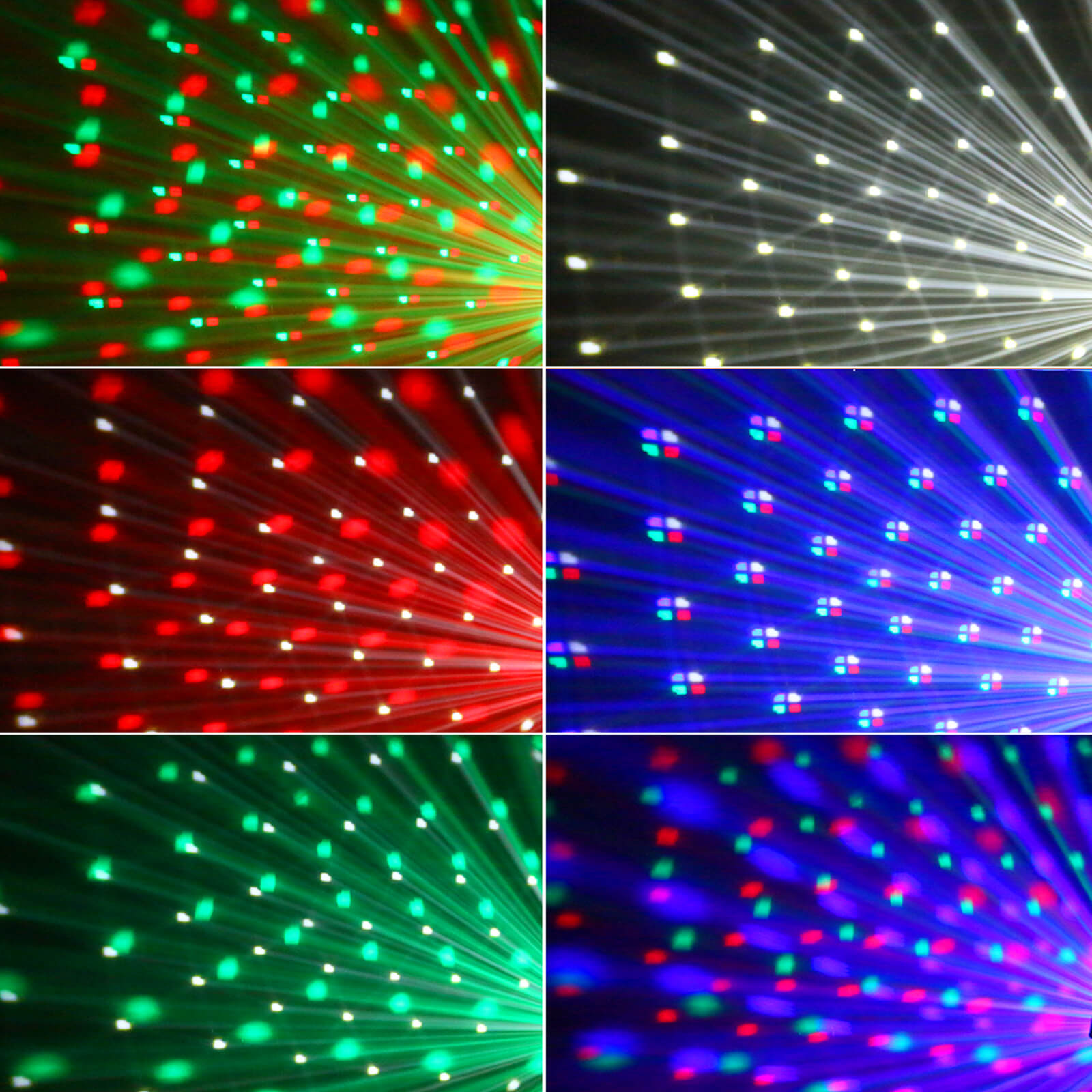 Ehaho L2500 Discolicht Partylicht mit Stativ