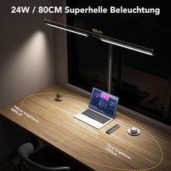 Ehaho Schreibtischlampe LED dimmbar | 80cm 2100 Lumen
