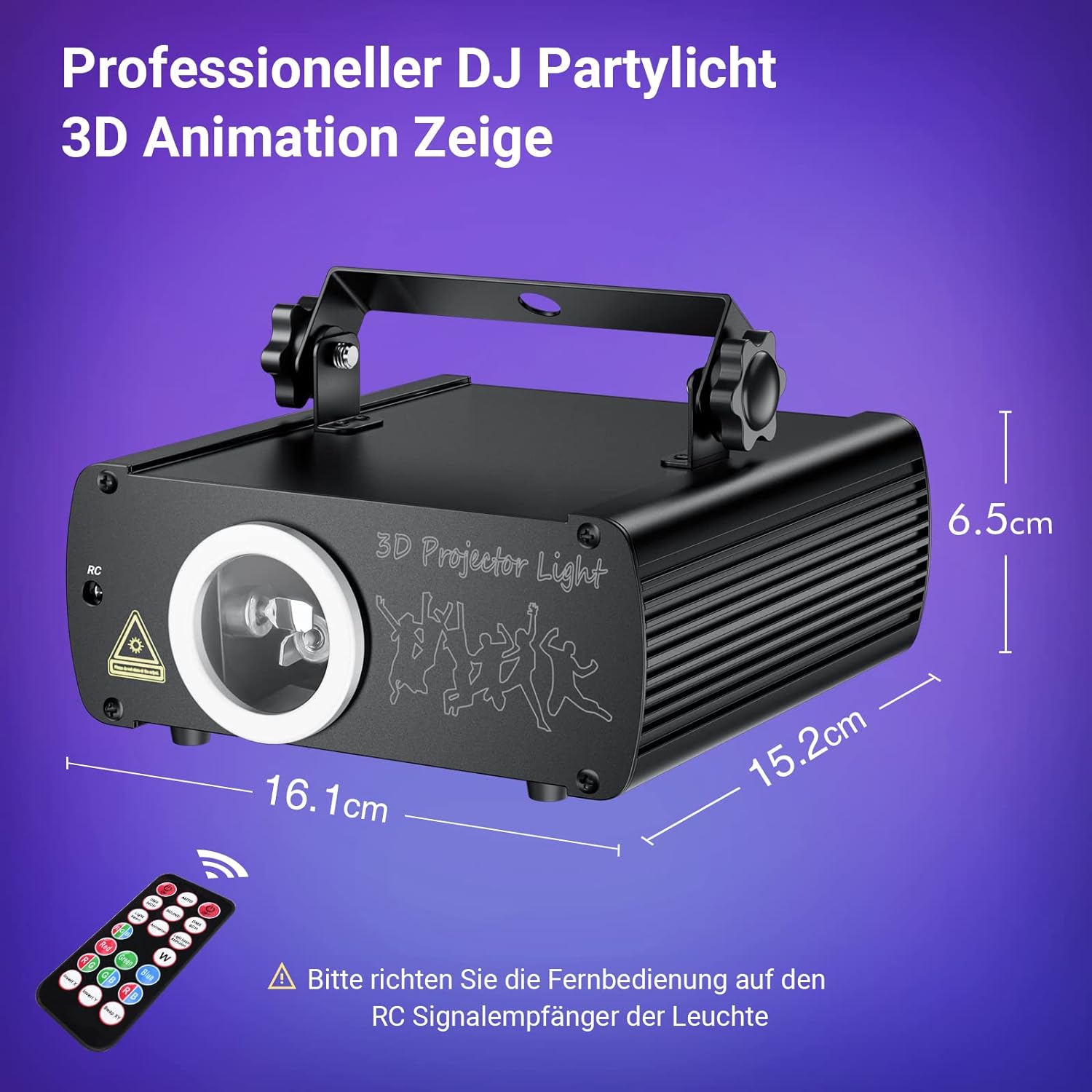 Ehaho L2600 3D DJ Discolicht Partylicht