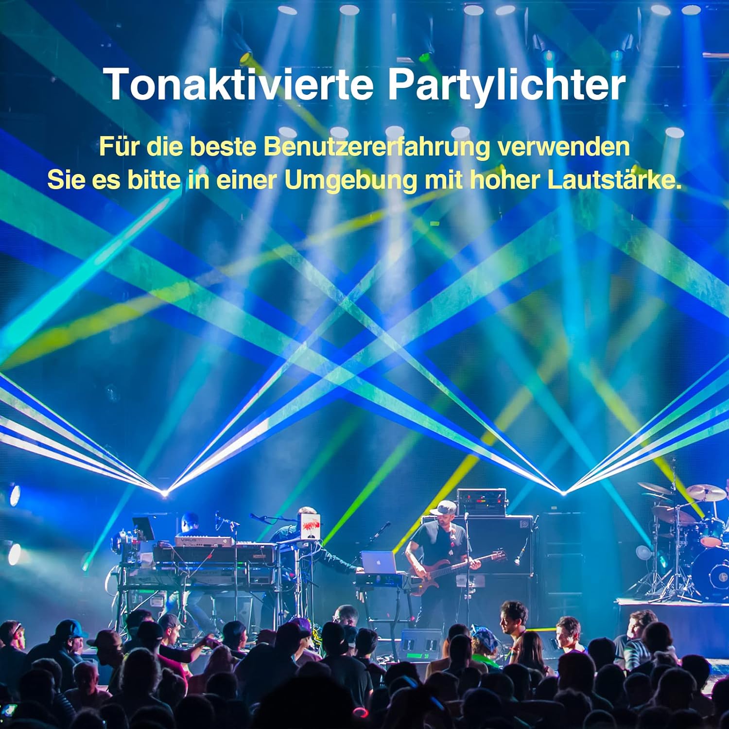 Ehaho L2600 3D DJ Discolicht Partylicht