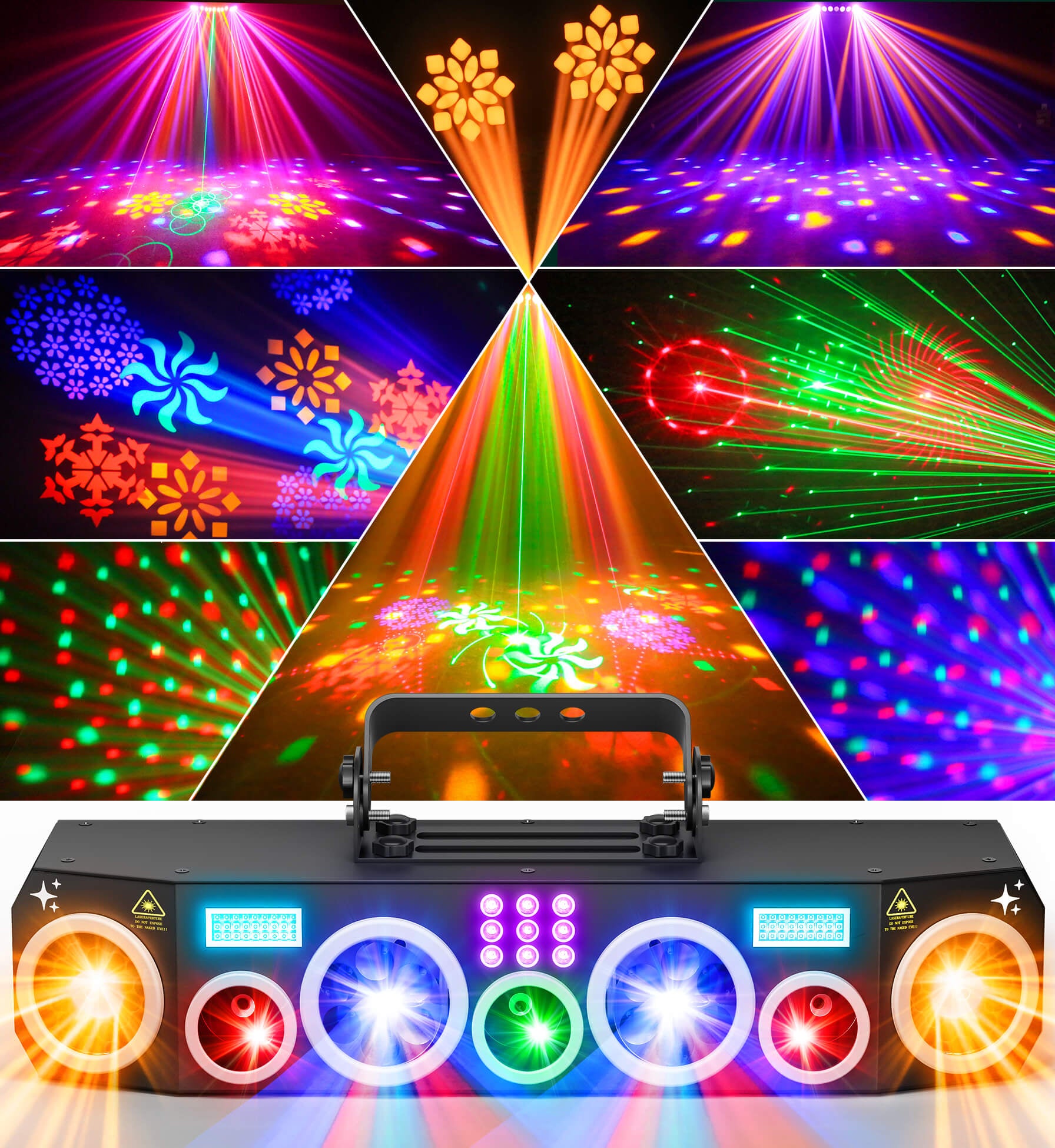 Ehaho L2700B Discolicht Partylicht