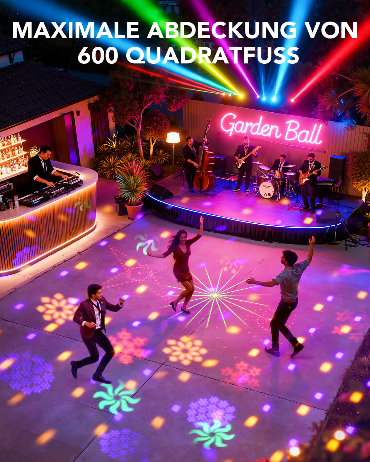 Ehaho L2700B Discolicht Partylicht