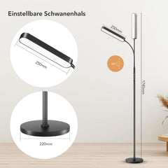 Ehaho Stehlampe LED Dimmbar | 1200 Lumen