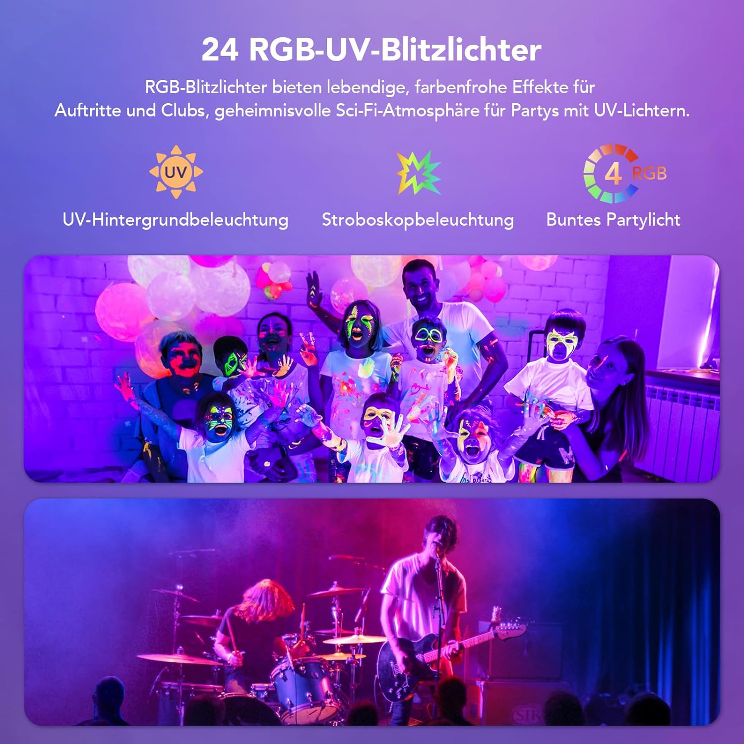 Ehaho L2500 Discolicht Partylicht