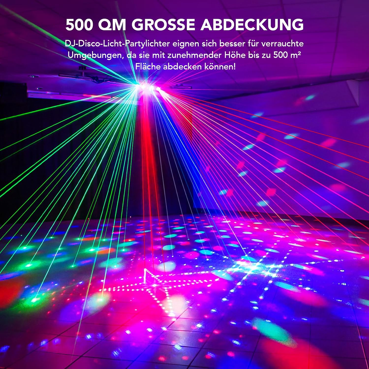 Ehaho L2500 Discolicht Partylicht