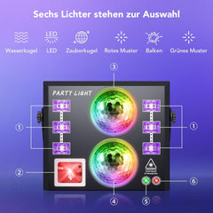 Ehaho L2900 Discolicht Partylicht