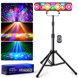 Ehaho L2700B Discolicht Partylicht mit Stativ