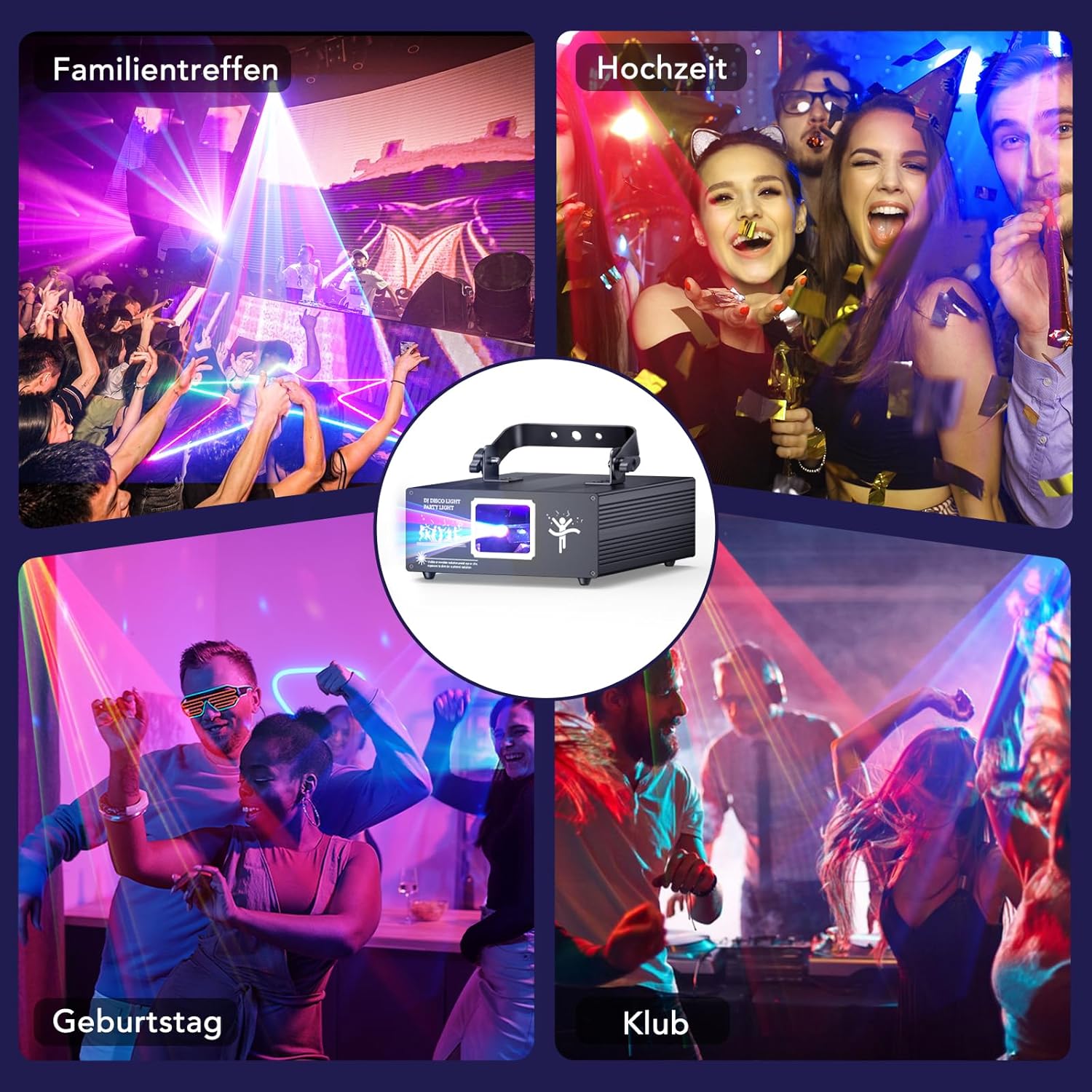Ehaho SF-LS019 Discolicht Partylicht