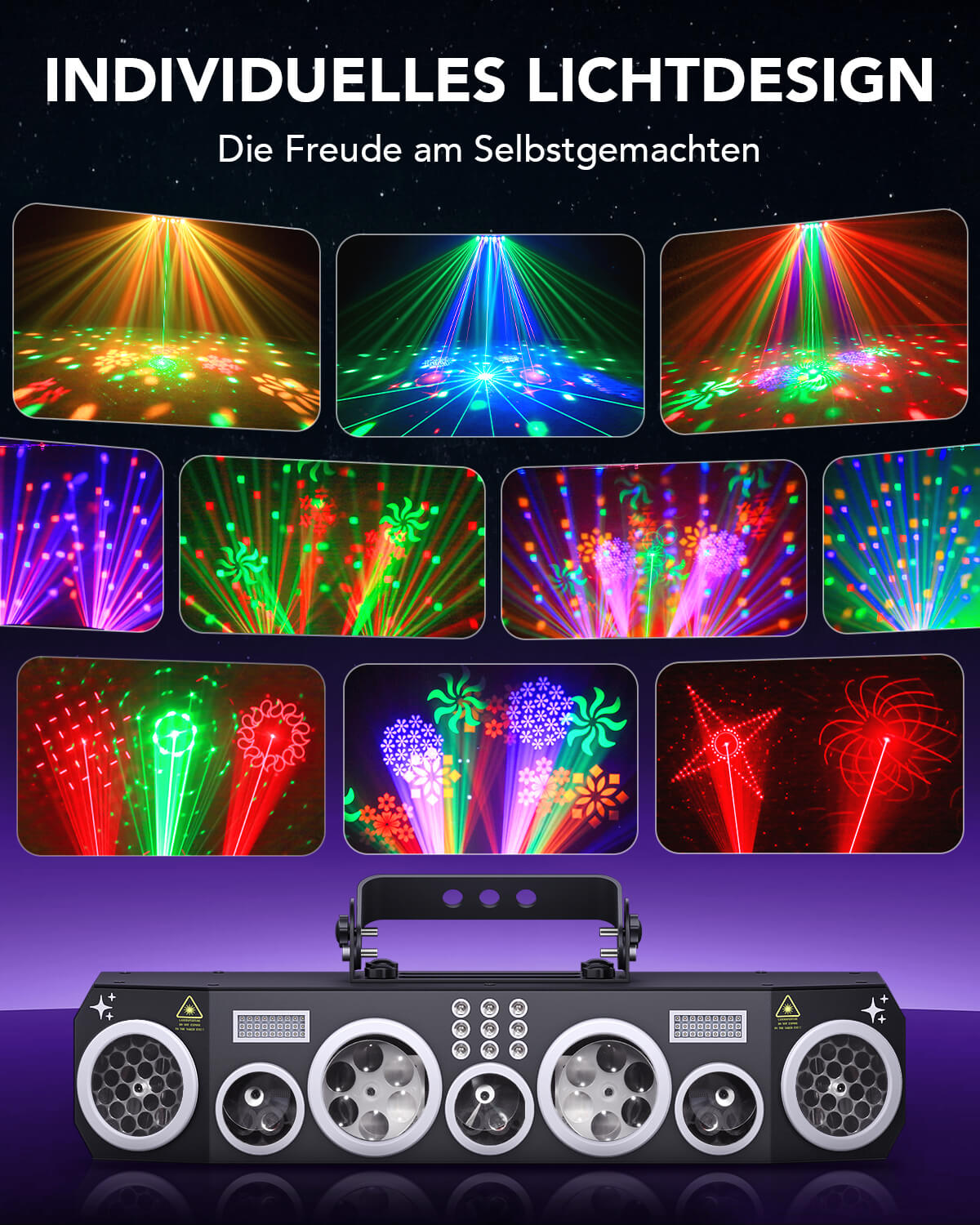 Ehaho ‎‎L2700B Discolicht Partylicht